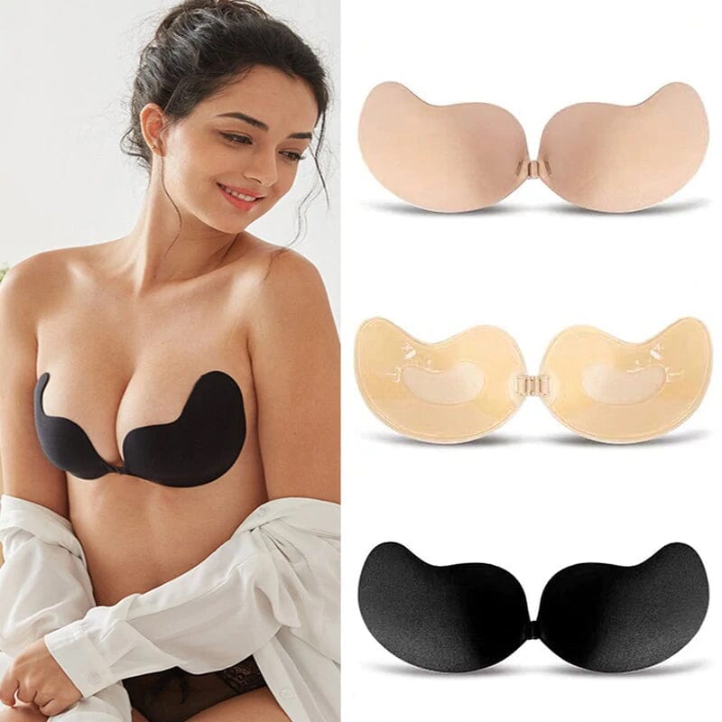 🎁 1 kaufen, 2 Packungen erhalten 🔥 Super festigender BH 👍 Schluss mit hängenden Brüsten – Selbstklebender Push-up BH trägerlos & unsichtbar