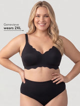 NEW DROP - LIMITED STOCK - Scalloped Push-Up Wireless Jelly Bra